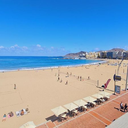 라스팔마스 Salema Beach, Primera Linea En Playa De Las Canteras 아파트 외부 사진
