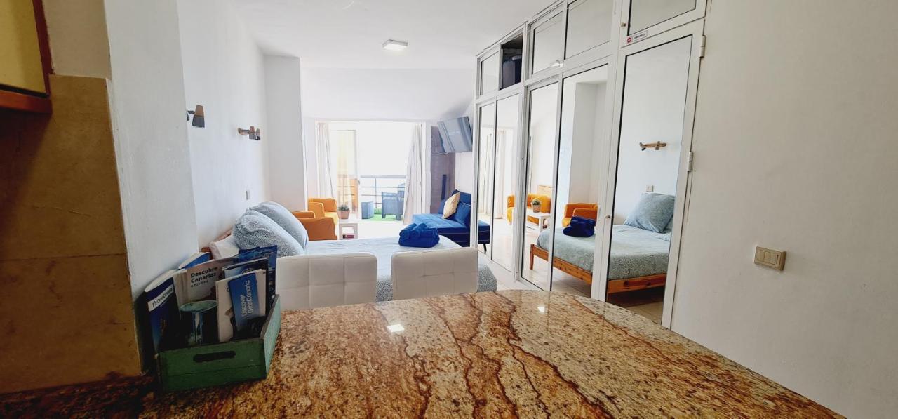 라스팔마스 Salema Beach, Primera Linea En Playa De Las Canteras 아파트 외부 사진
