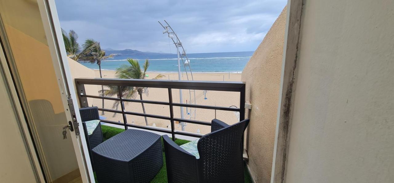 라스팔마스 Salema Beach, Primera Linea En Playa De Las Canteras 아파트 외부 사진